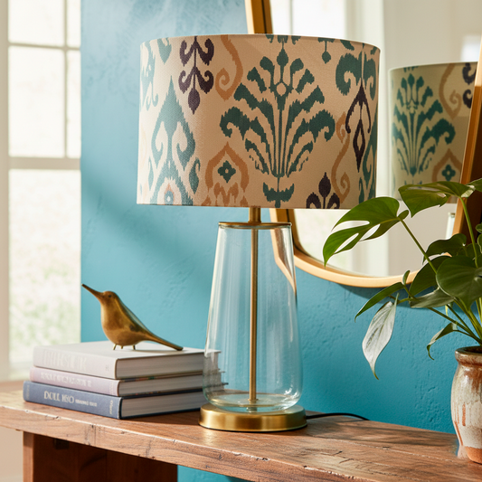 PANTALLA IKAT AZULES