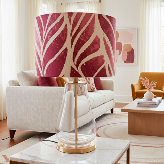 LÁMPARA HOJAS DE VINO