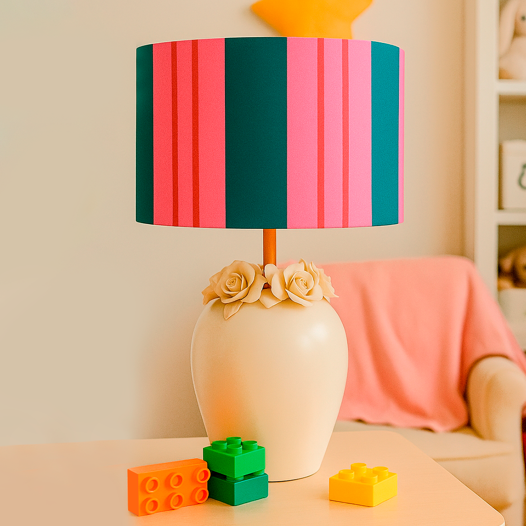 LÁMPARA ORIENTAL FLORES – Estela