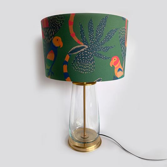 LÁMPARA LOROS TROPICALES