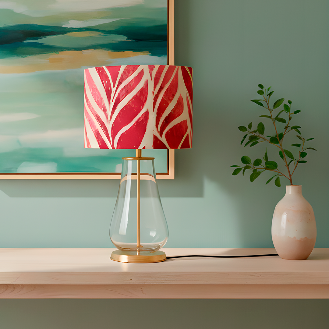 LÁMPARA HOJAS DE VINO