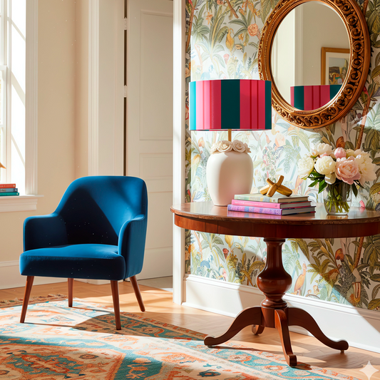 LÁMPARA ORIENTAL FLORES – Estela