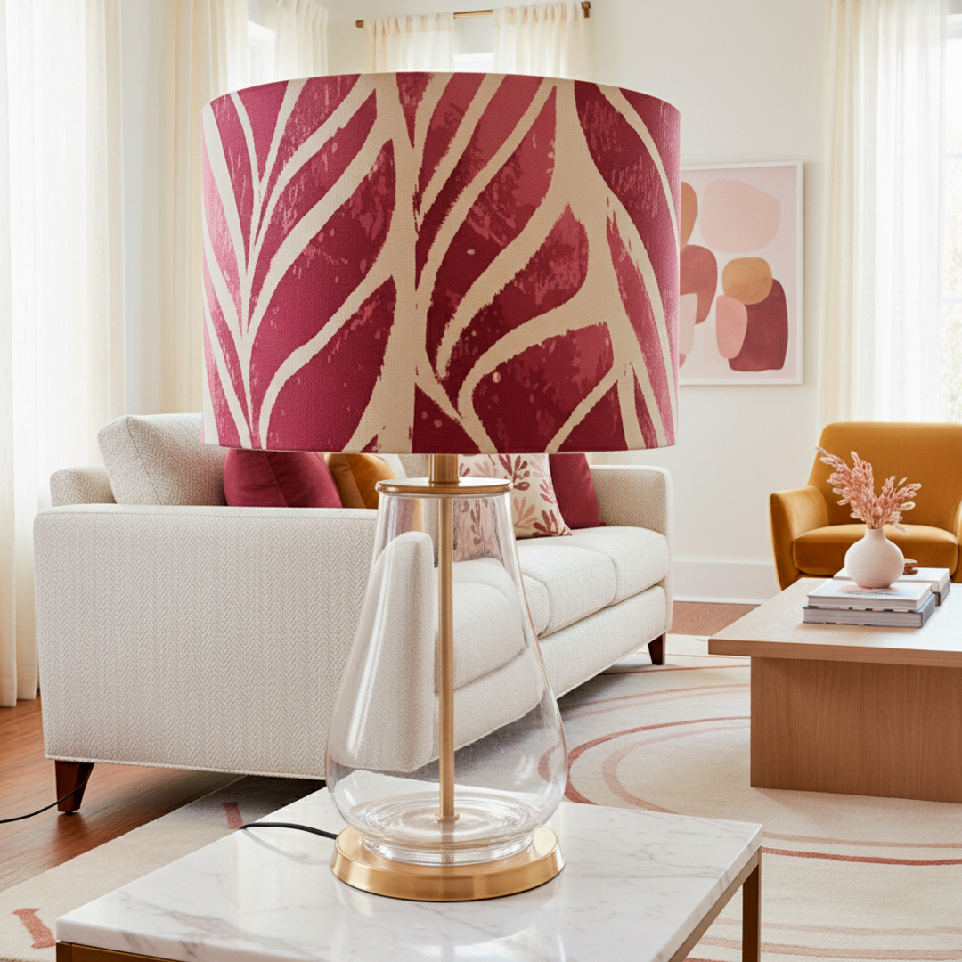 LÁMPARA HOJAS DE VINO